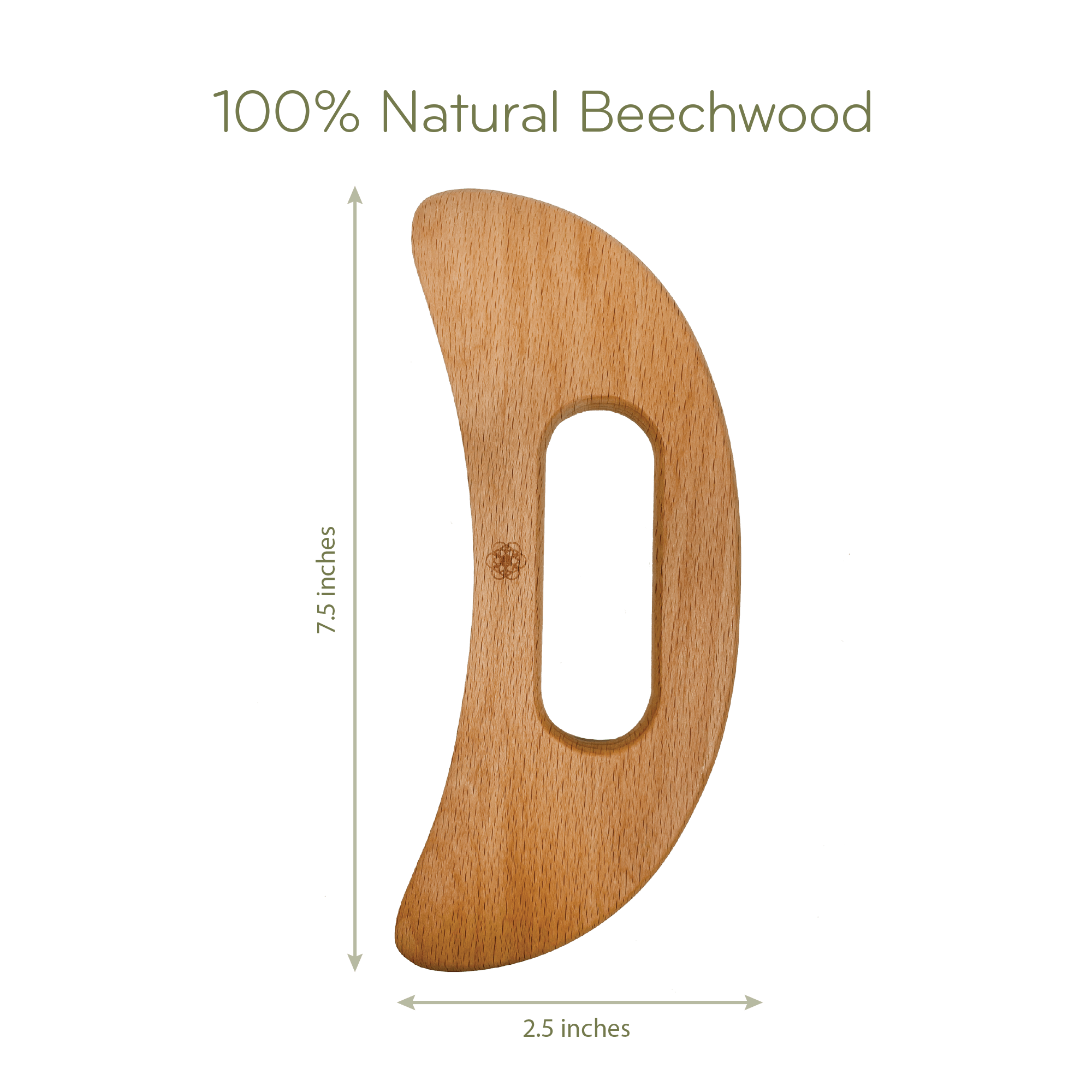 Wooden Body Gua Sha Tool by Daily Concepts Luxury Spa Goods