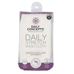 Daily Stretch Wash Cloth by Daily Concepts luxury Spa goods