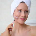 Daily Rose Quartz Facial Roller Daily Concepts Luxury Spa Goods