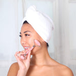 Daily Rose Quartz Facial Roller Daily Concepts Luxury Spa Goods