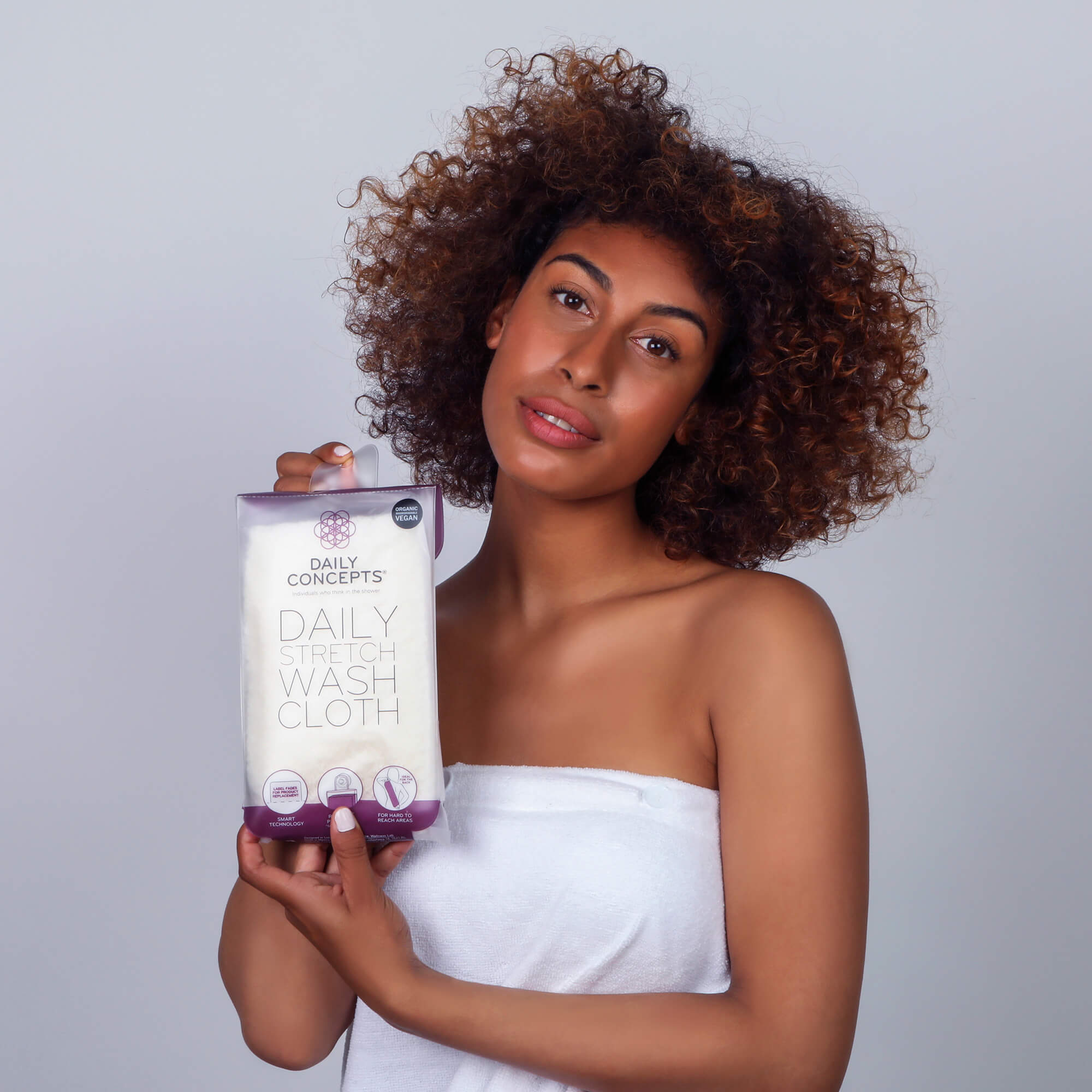 Daily Stretch Wash Cloth by Daily Concepts luxury Spa goods