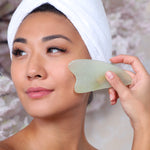 Jade Gua Sha Facial Tool Daily Concepts Luxury Spa Goods