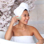 Jade Gua Sha Facial Tool Daily Concepts Luxury Spa Goods