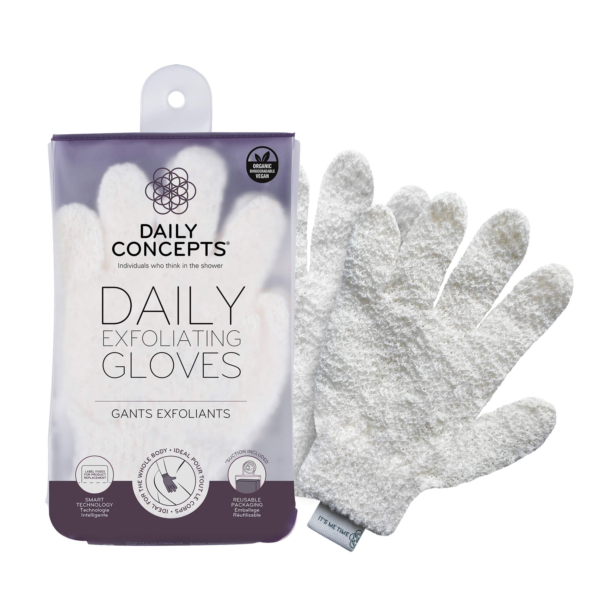 Daily Exfoliating Gloves by Daily Concepts luxury Spa goods