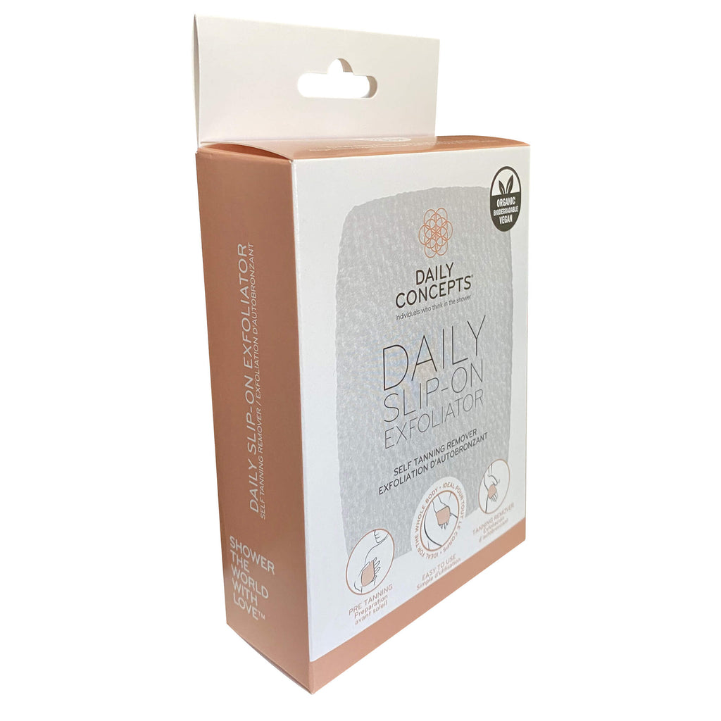 Daily Slip-On Exfoliator by Daily Concepts luxury Spa goods – DAILY CONCEPTS