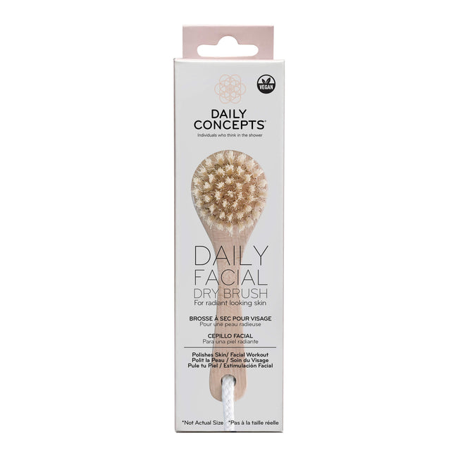 Daily Facial Dry Brush by Daily Concepts - luxury Spa goods