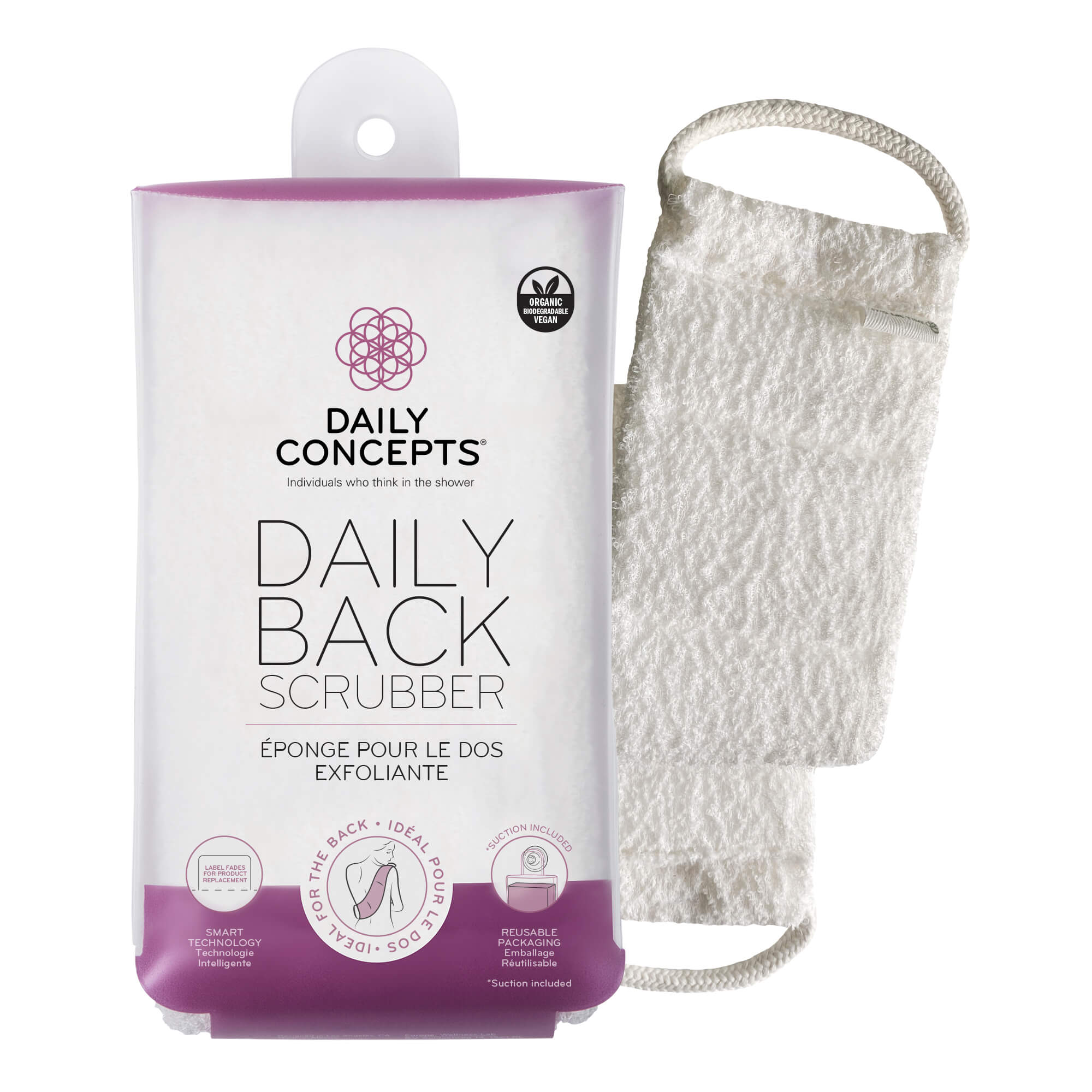 Daily Back Scrubber by Daily Concepts luxury Spa goods