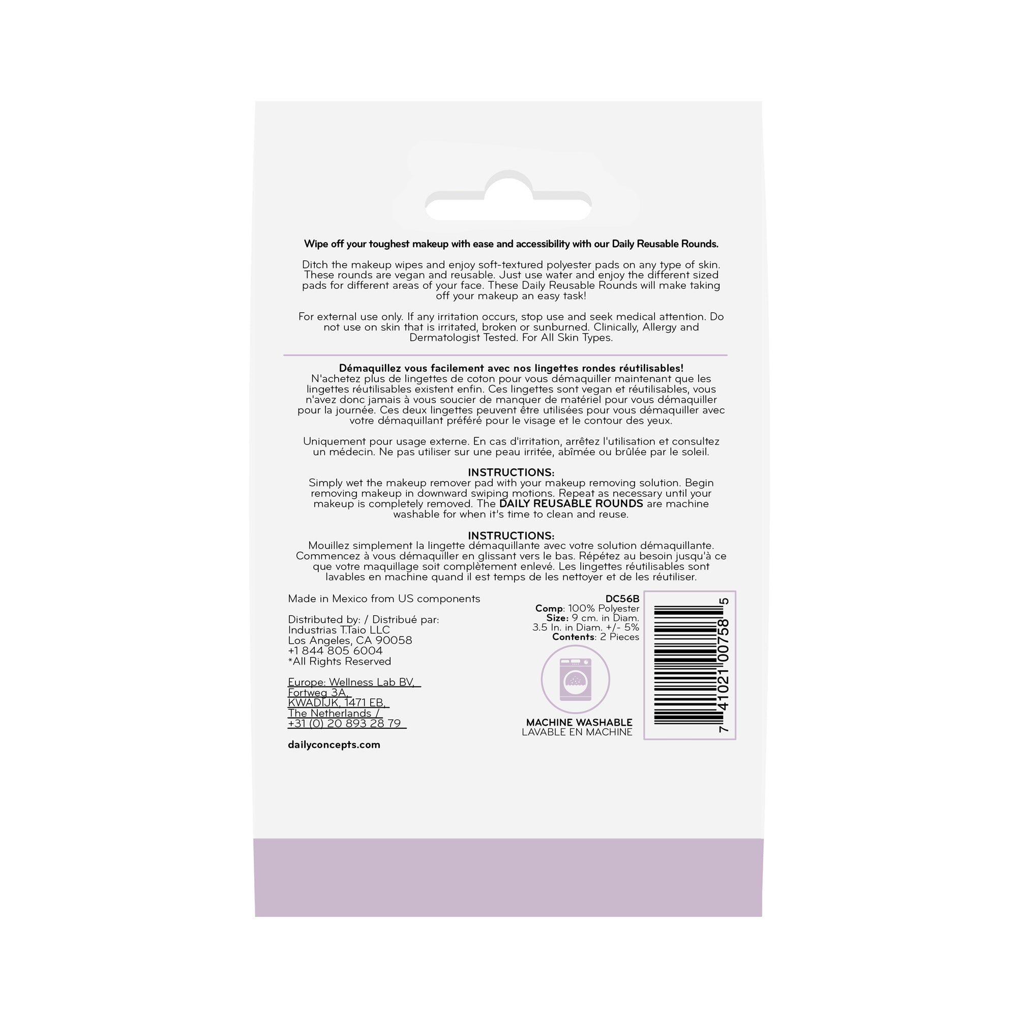 Daily Reusable Rounds Daily Concepts Luxury Spa Goods