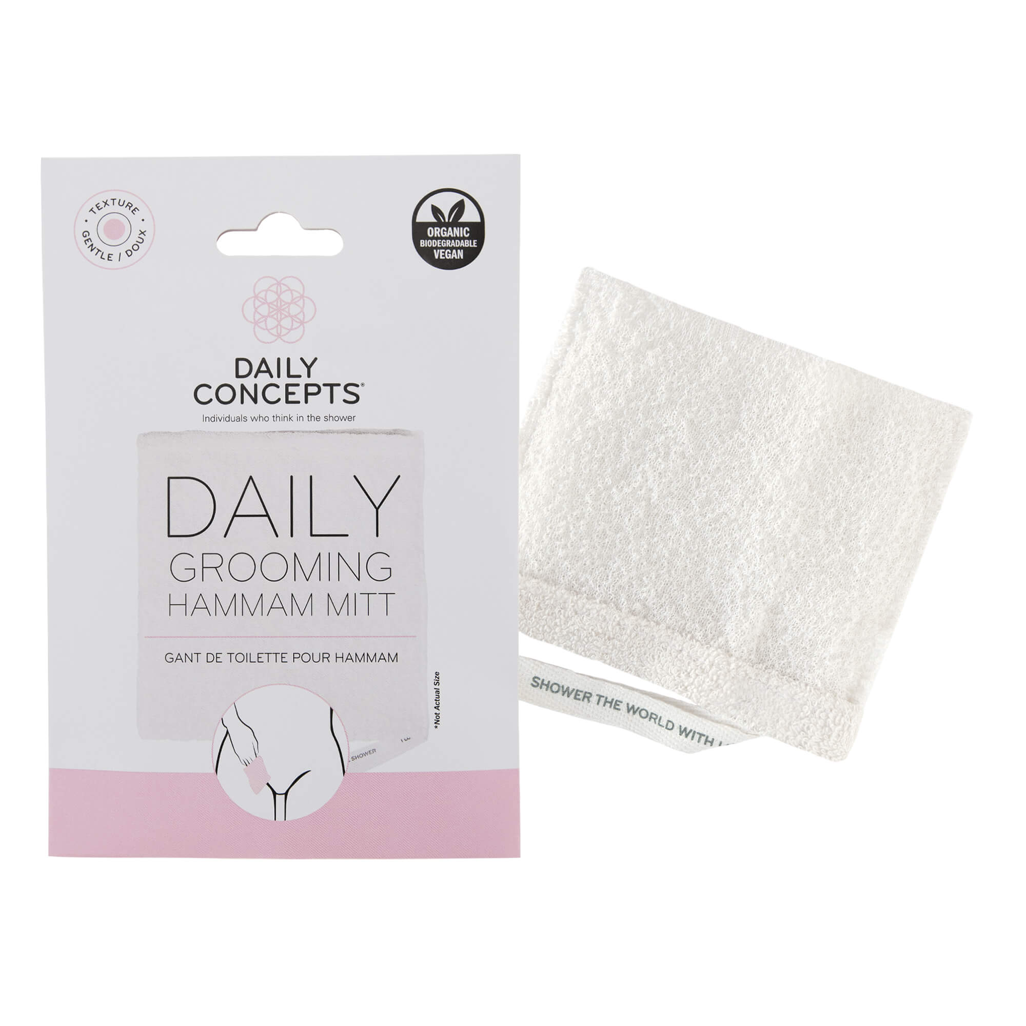 Daily Grooming Hammam Mitt by Daily Concepts luxury Spa goods