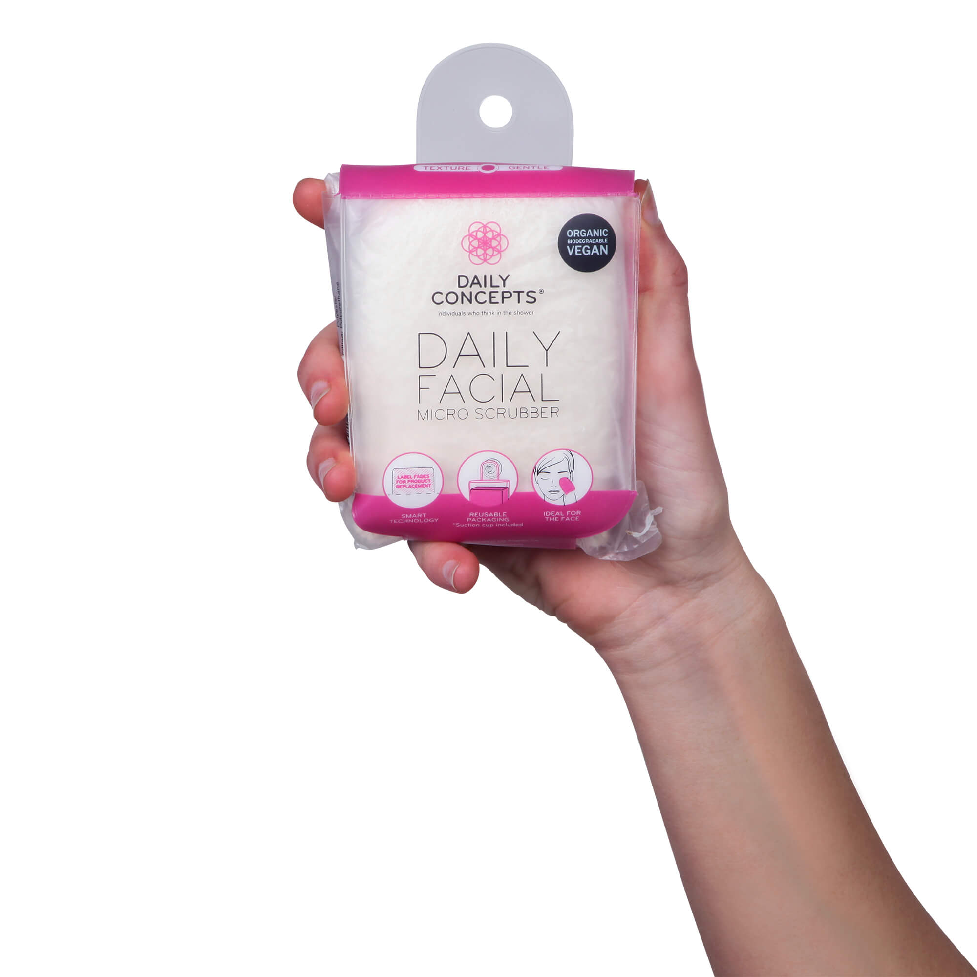 Daily Facial Micro Scrubber by Daily Concepts luxury Spa goods