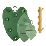Daily Leaves of Life Silicone Scrubber Set by Daily Concepts