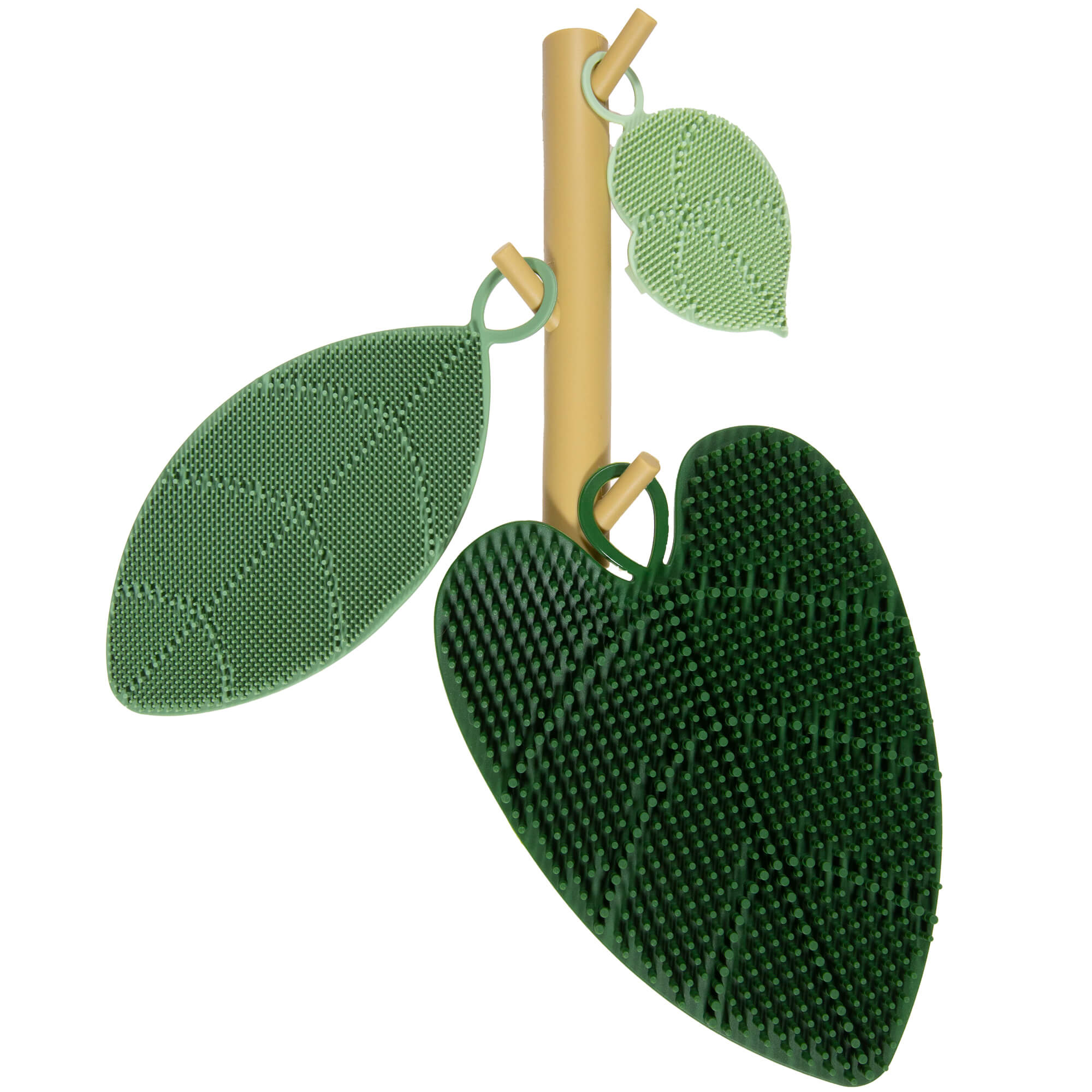 Daily Leaves of Life Silicone Scrubber Set by Daily Concepts