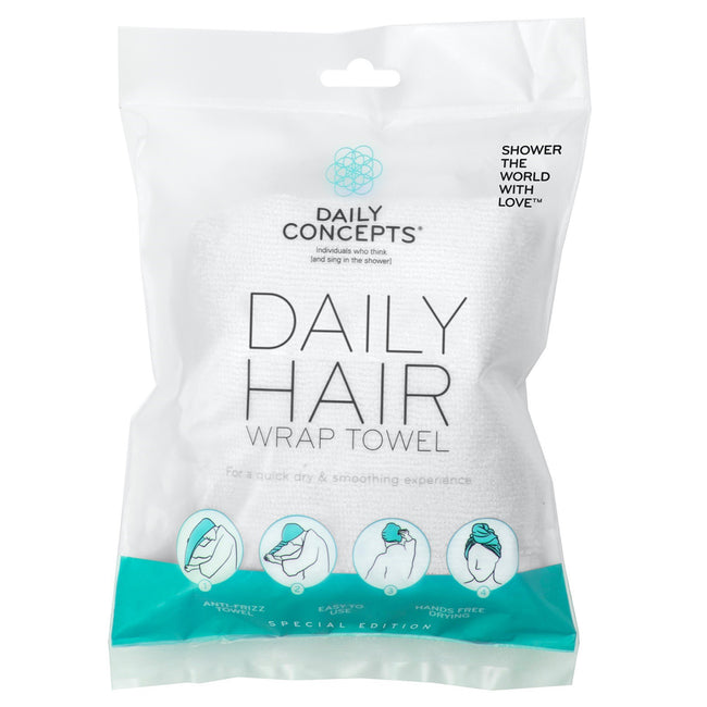 Daily Hair Towel Wrap by Daily Concepts luxury Spa goods