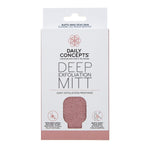 Deep Exfoliation Mitt by Daily Concepts luxury Spa goods