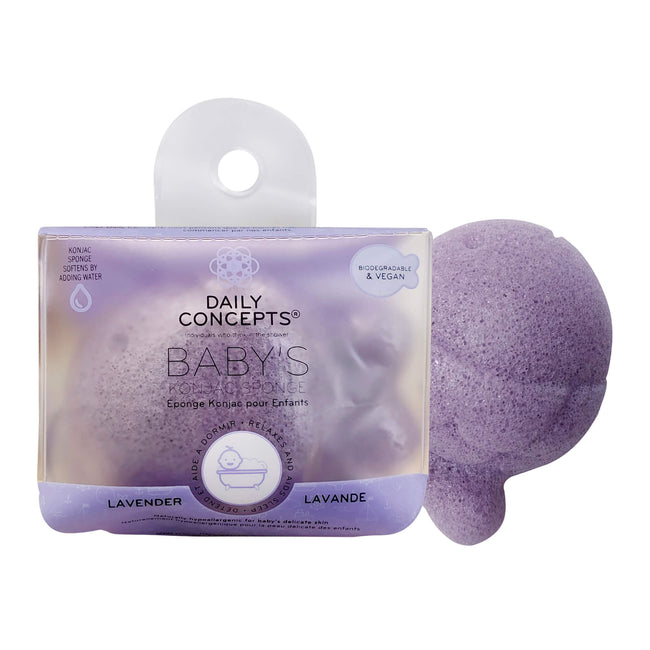 Daily Baby Konjac- Lavender Daily Concepts Luxury Spa Goods