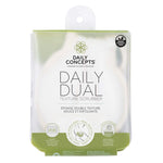 Daily Dual Texture Scrubber by Daily Concepts luxury Spa goods