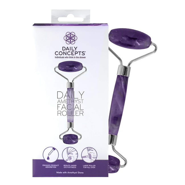Daily Amethyst Facial Roller Daily Concepts Luxury Spa Goods