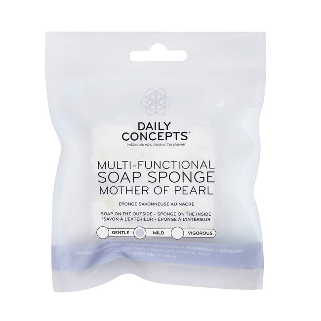 Multi-Functional Soap Sponge Mother of Pearl Daily Concepts 